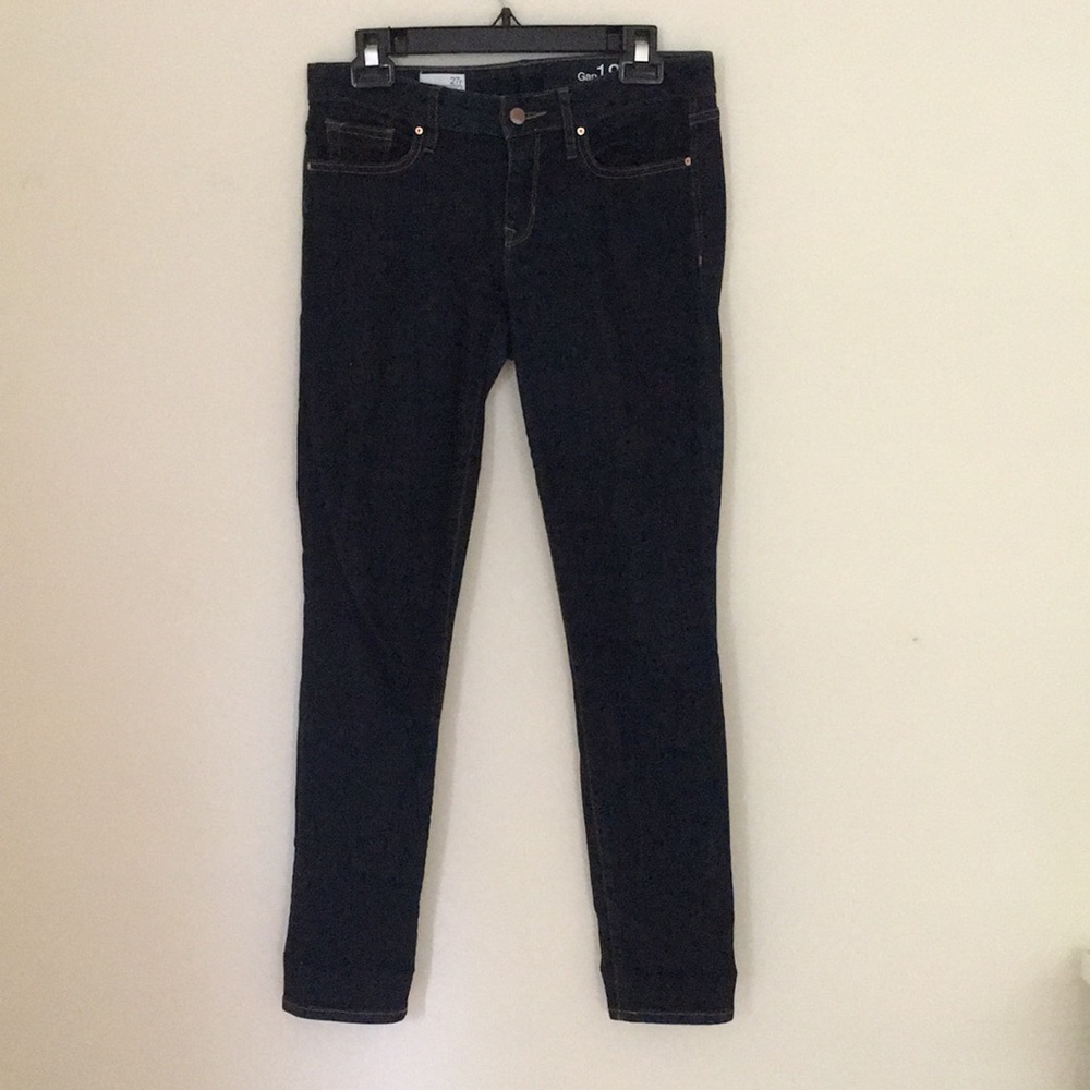 Dark Wash Skinny Denim Jeans